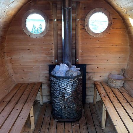 Witowianskie Domki Z Kominkiem, Jacuzzi I Sauna Dzianisz Exterior photo