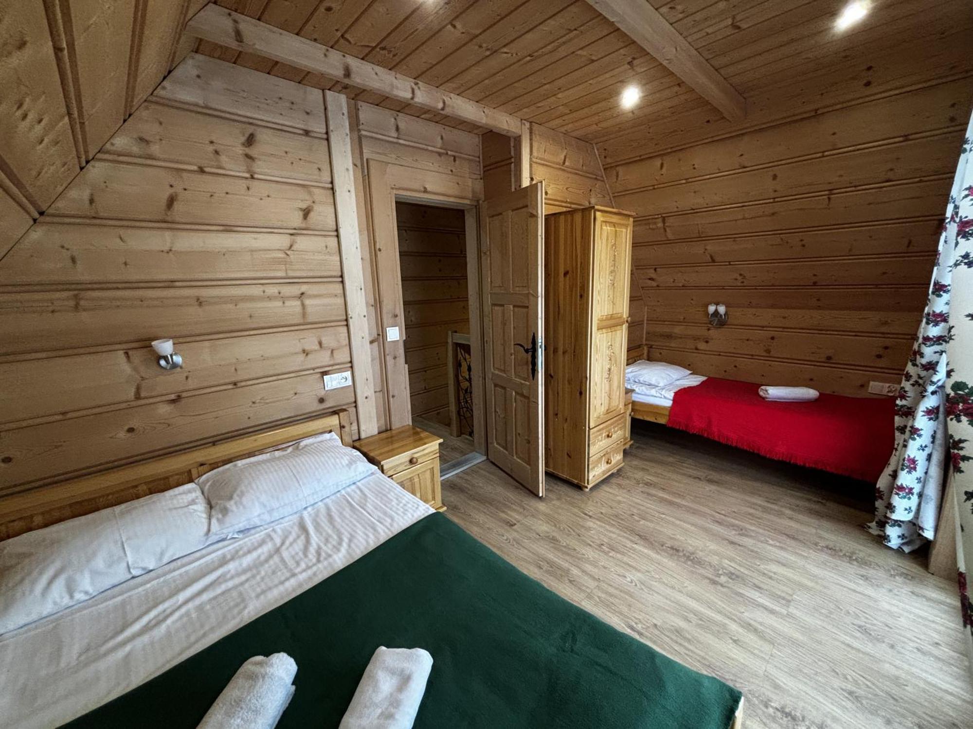 Witowianskie Domki Z Kominkiem, Jacuzzi I Sauna Dzianisz Exterior photo